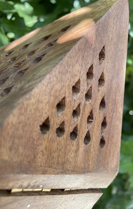 Handmade Wooden Square Tower Shape