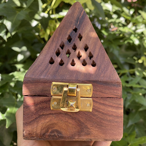 Handmade Wooden Square Tower Shape