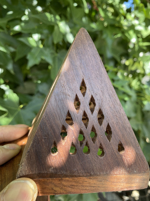 Handmade Wooden Square Tower Shape